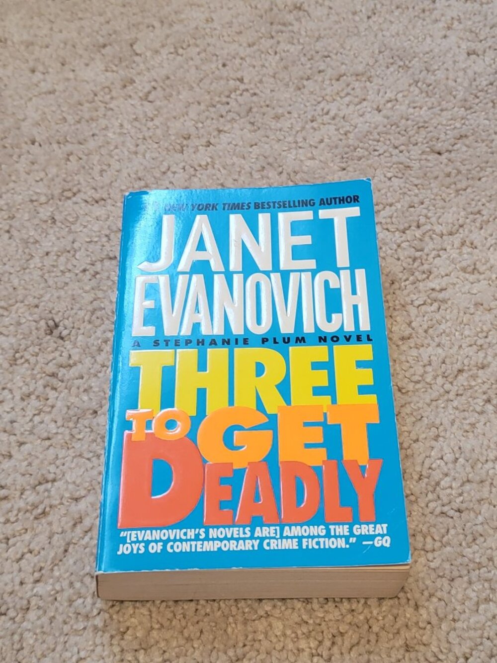 Three to Get Deadly By Janet Evanovich, Paperback